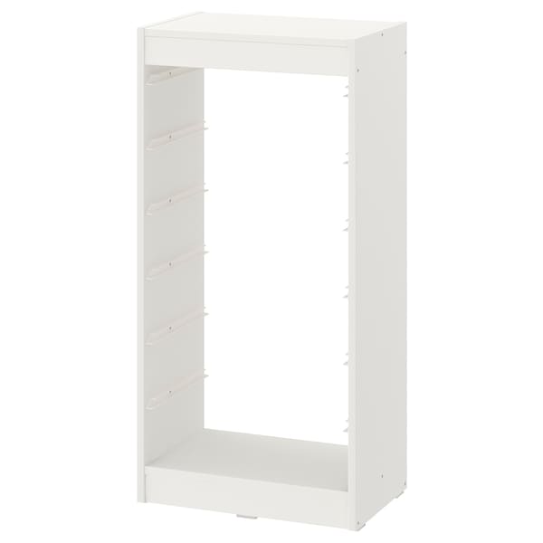 TROFAST frame, white, 46x30x95 cm