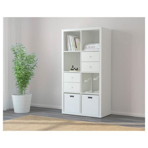 KALLAX Shelving unit, white 77x147 cm