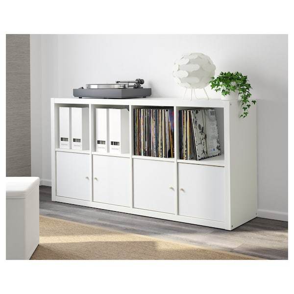 KALLAX Shelving unit, white 77x147 cm