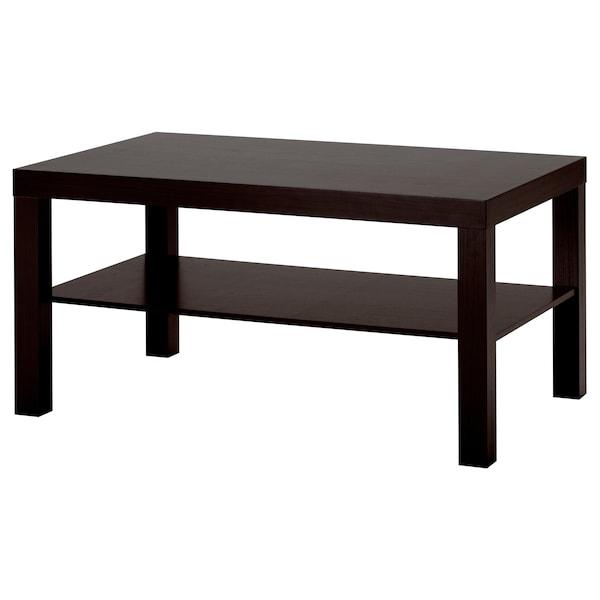 LACK Coffee table, black-brown 90x55 cm