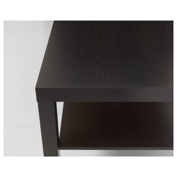 LACK Coffee table, black-brown 90x55 cm