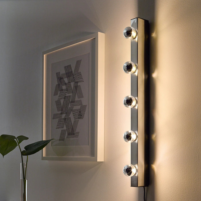 MUSIK Wall lamp, chrome-plated