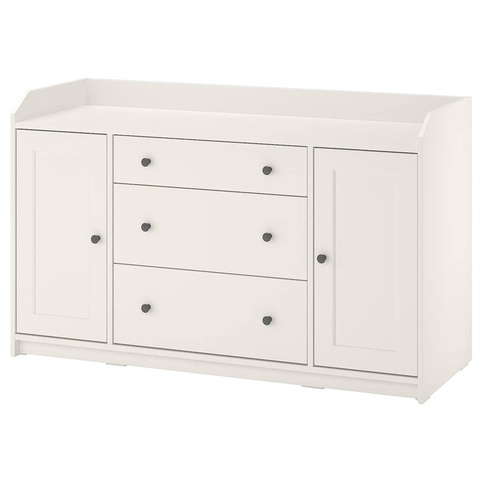 HAUGA Sideboard, white 140x84 cm