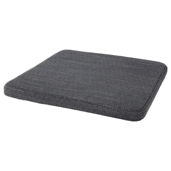 HILLARED Chair pad, anthracite, 36x36x3.0 cm