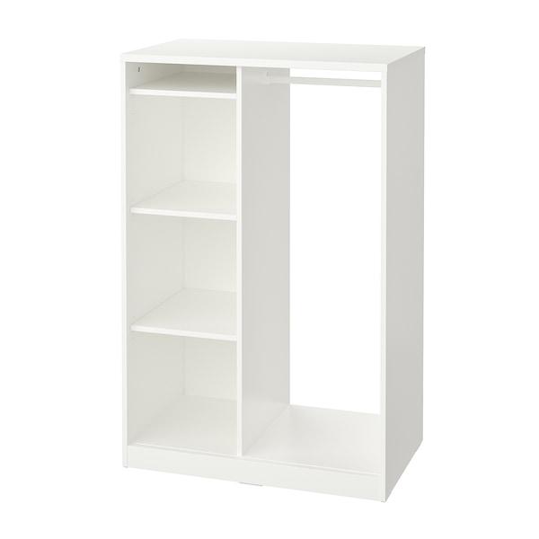 SYVDE Open wardrobe, white 80x123 cm