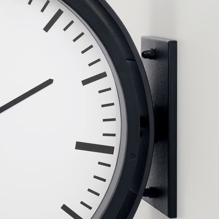 BISSING wall clock, black, 28 cm