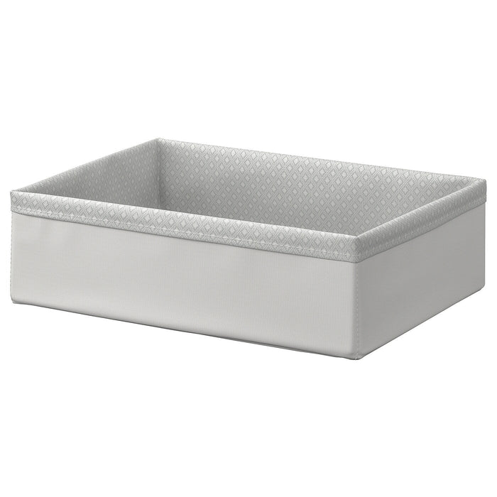 BAXNA Organiser, grey/white 26x34x10 cm