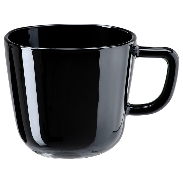 BACKIG Mug, black 37 cl