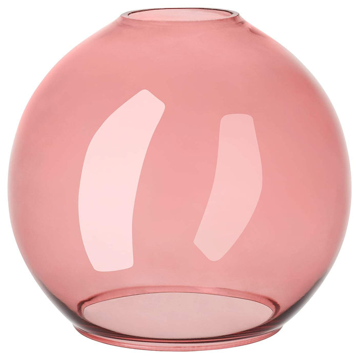 JAKOBSBYN Pendant lamp shade, pink 15 cm