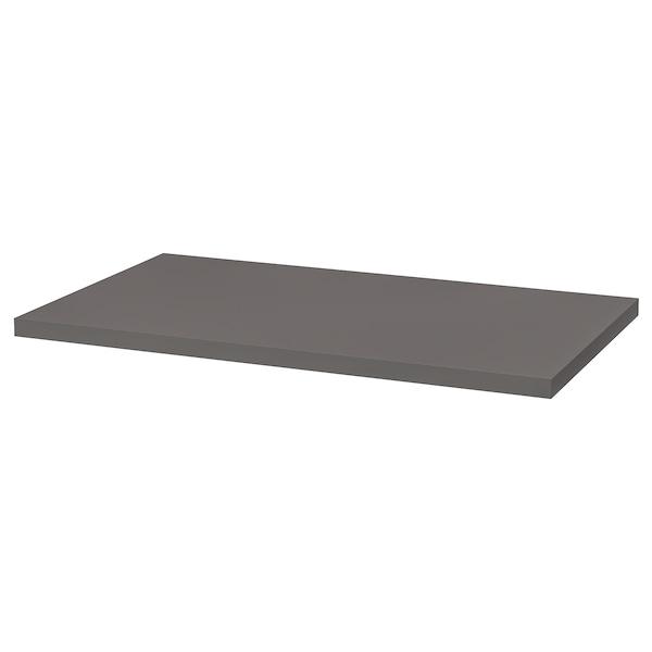 LINNMON Table top, dark grey 100x60 cm