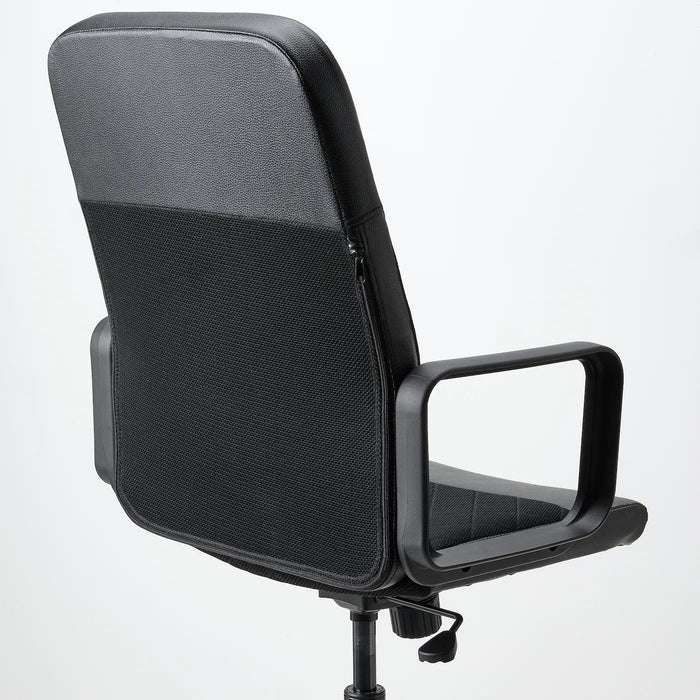 RENBERGET Swivel chair, Bomstad black