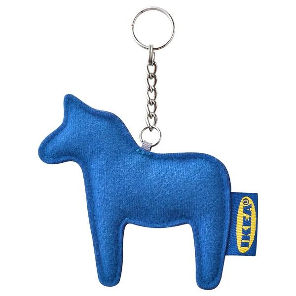 EFTERTRADA Key ring, blue