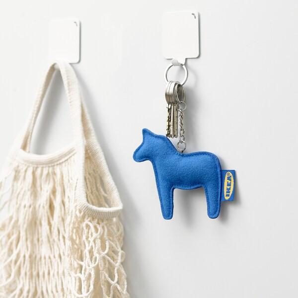 EFTERTRADA Key ring, blue