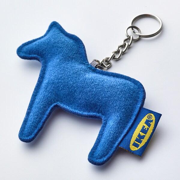 EFTERTRADA Key ring, blue