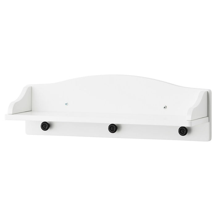 SOLGUL Wall shelf, white, 60x19 cm