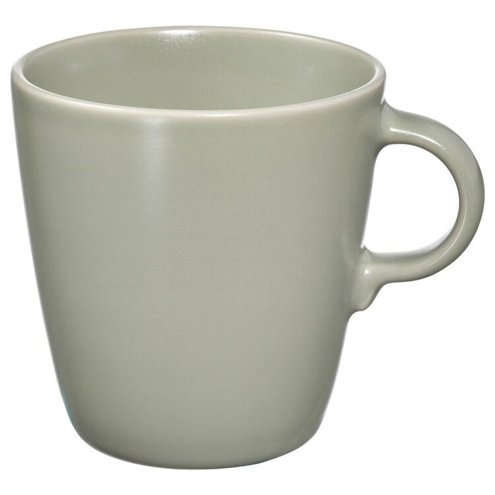 FARGKLAR mug, matt green 37 cl