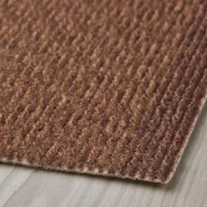 KLAMPENBORG door mat, indoor, brown, 35x55 cm