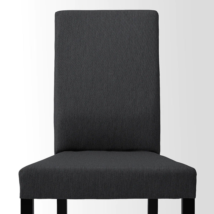 KATTIL Chair, black/Knisa dark grey