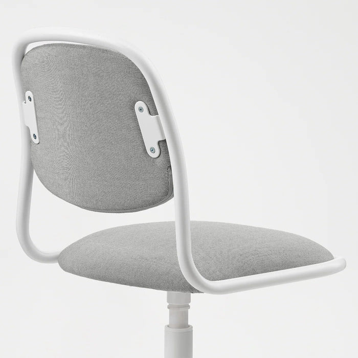 ORFJALL children's desk chair, white/Vissle light