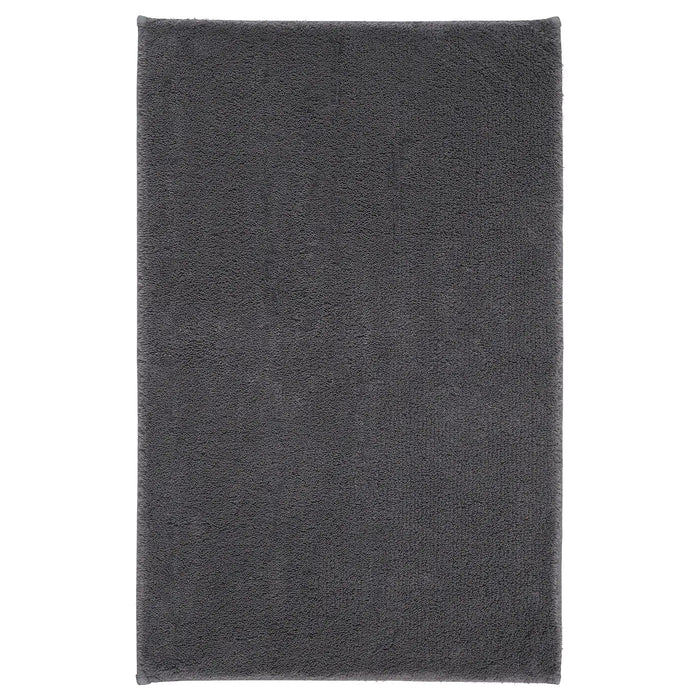 SODERSJON Bath mat, dark grey, 50x80 cm