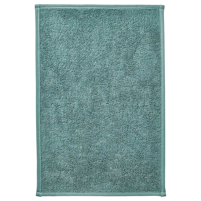 OSBYSJON Bath mat, turquoise, 40x60 cm