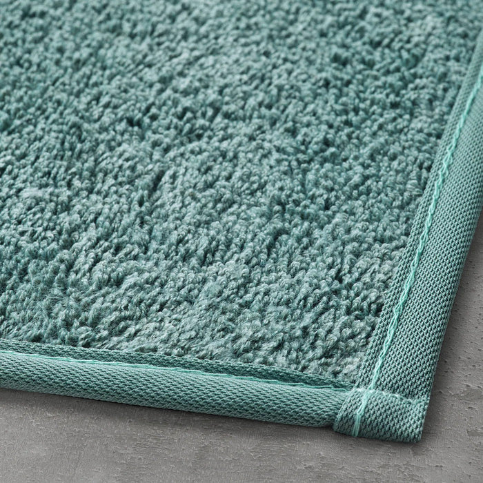 OSBYSJON Bath mat, turquoise, 40x60 cm