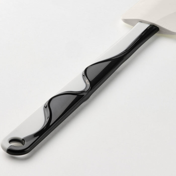 GUBBRORA Rubber spatula, black/white