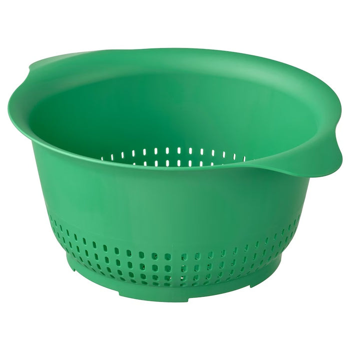 UPPFYLLD colander, bright green, 24 cm