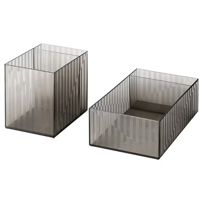 LILLSTUGA box with compartments, set of 2