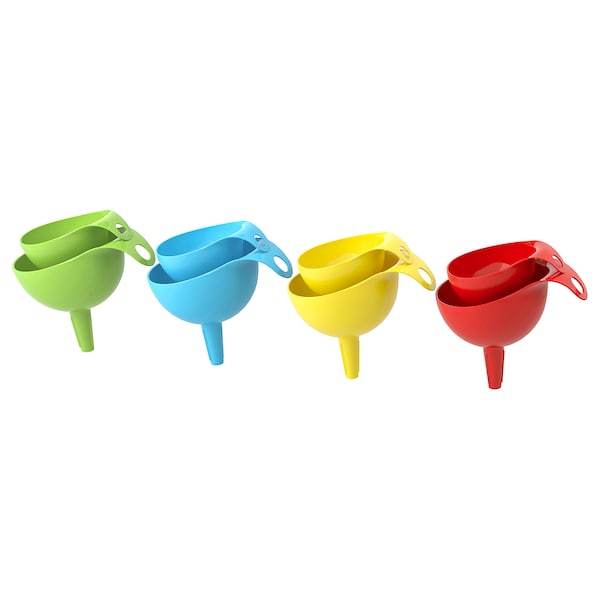 CHOSIGT funnel, assorted colours (set of 2)