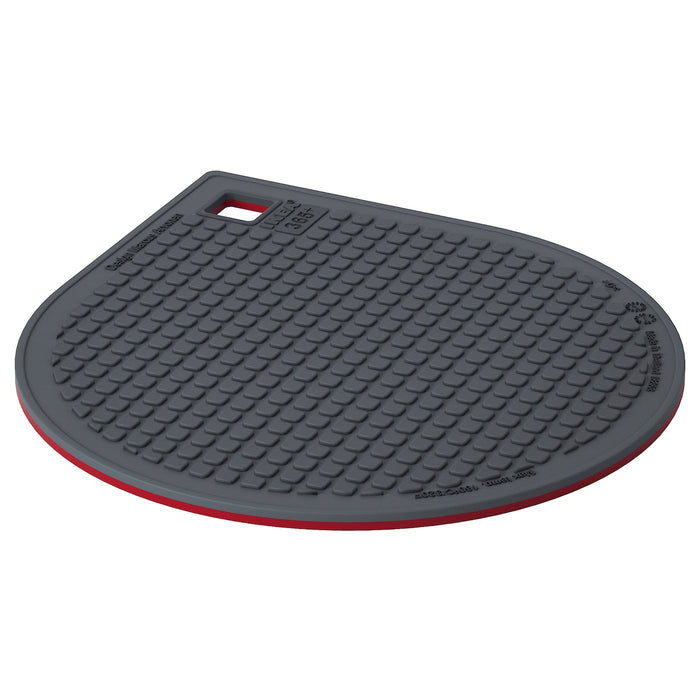 IKEA 365+ GUNSTIG Pot stand, magnetic, red/dark grey