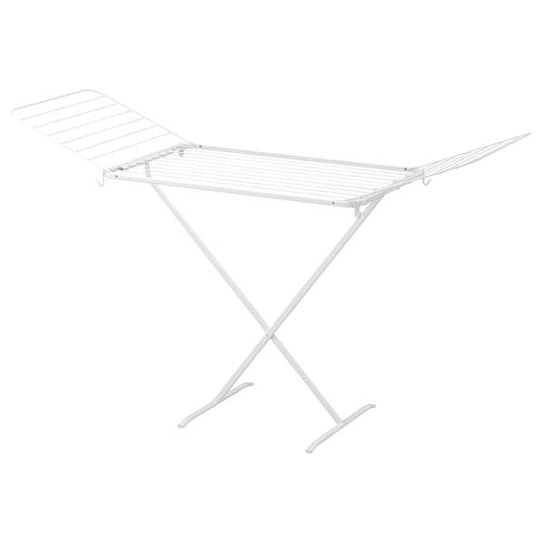 MULIG drying rack, in/outdoor, white