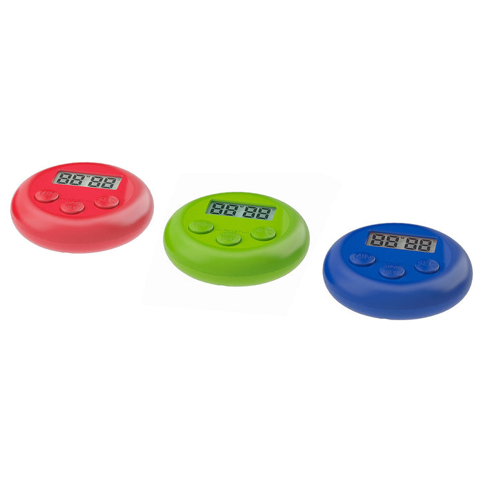 STAM timer, digital red/green/blue