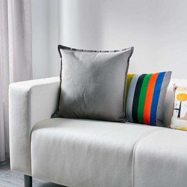 GURLI Cushion cover, grey 50x50 cm