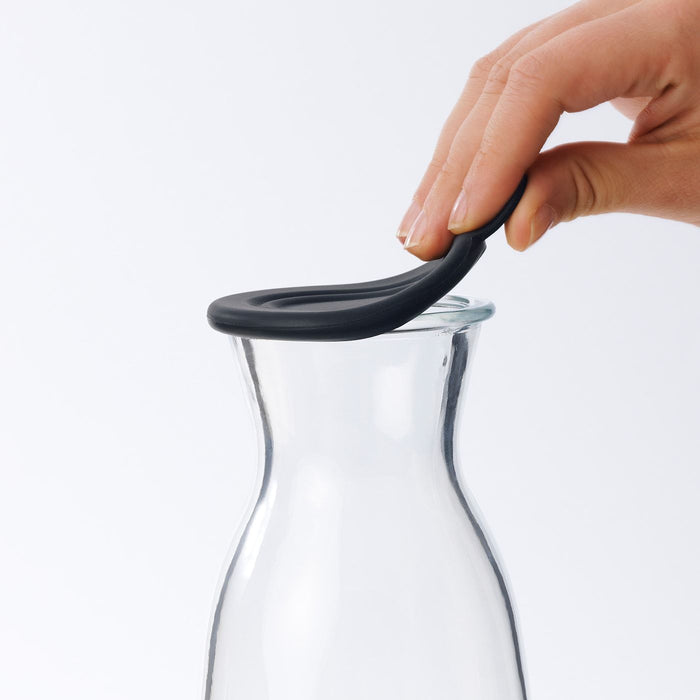 VARDAGEN Carafe with lid, clear glass 1.0 l