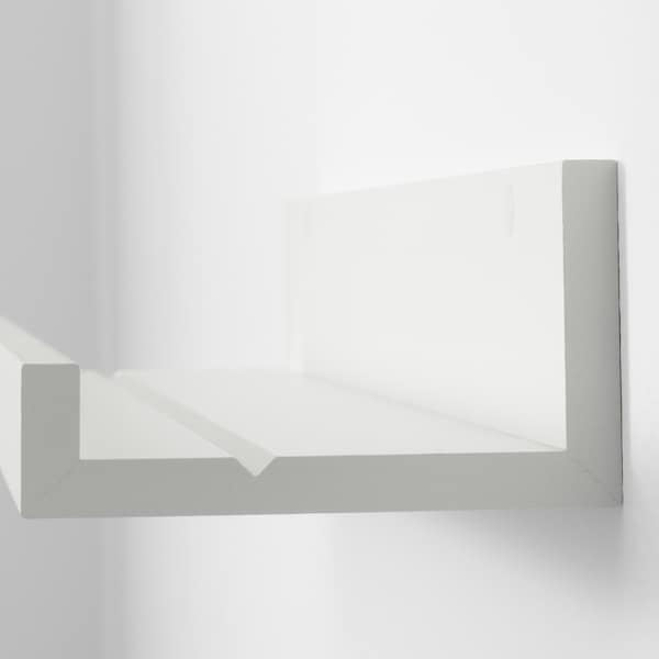 MOSSLANDA Picture ledge, white 55 cm