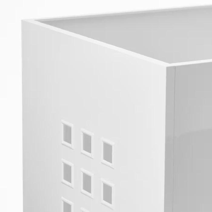 LEKMAN box, white, 33x37x33 cm