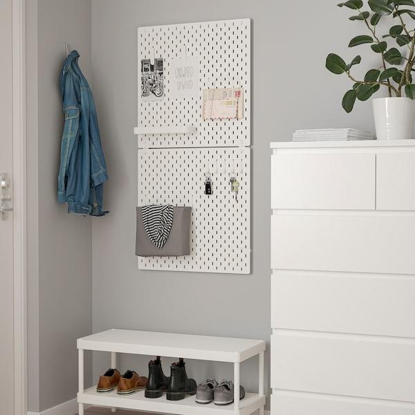 SKADIS pegboard, white, 56x56 cm