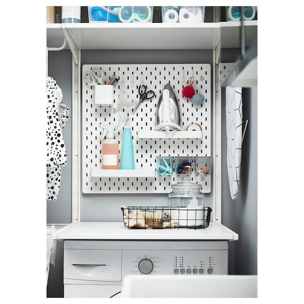 SKADIS pegboard, white, 56x56 cm