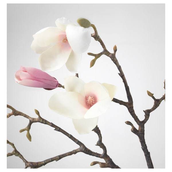 SMYCKA Artificial flower, Magnolia/pink 110 cm