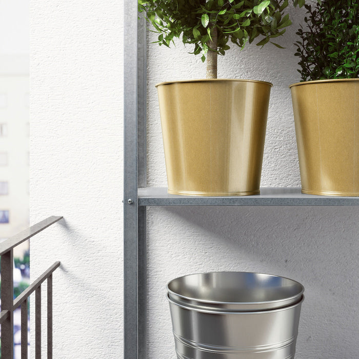 DAIDAI Plant pot, brass-colour, 19 cm