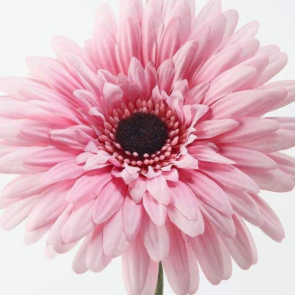 SMYCKA Artificial flower, Gerbera/pink 50 cm