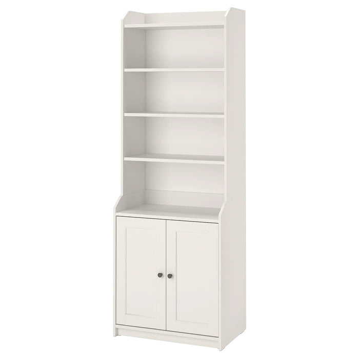 HAUGA High cabinet with 2 doors, white 70x199 cm