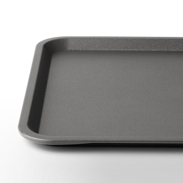 TILLGANG tray, grey, 37x29 cm