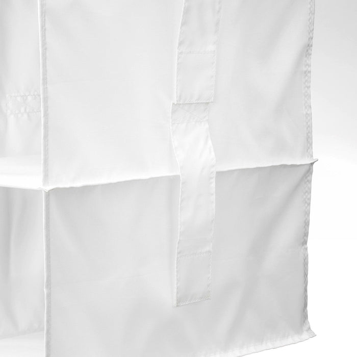 RASSLA Storage with 5 compartments, white 25x40x98 cm