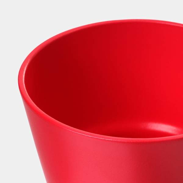 PAPAJA Plant pot, red 9 cm