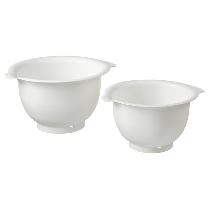 VISPAD mixing bowl, set of 2, white