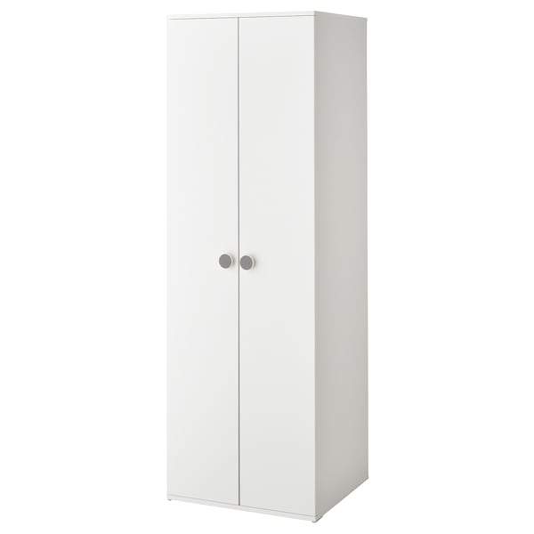 GODISHUS Wardrobe, white 60x51x178 cm