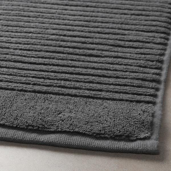 ALSTERN Bath mat, dark grey 40x60 cm