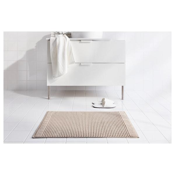 ALSTERN Bath mat, beige 40x60 cm